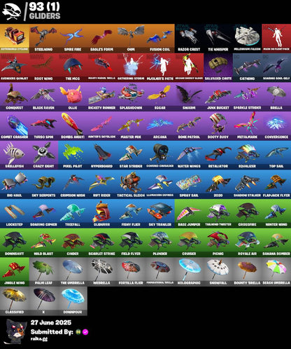 ⭐[PC/PSN/XBOX] 120 skins | Gold Midas | Gold Brutus | Rox | The Ice King | Blackheart | Fusion | Ruin | Alli | Zenith | Sentinel | The Scientist | Polarity | 450 VB