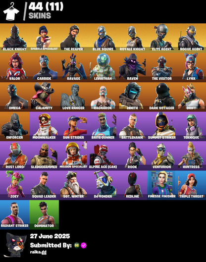 Buy Black Knight Account
