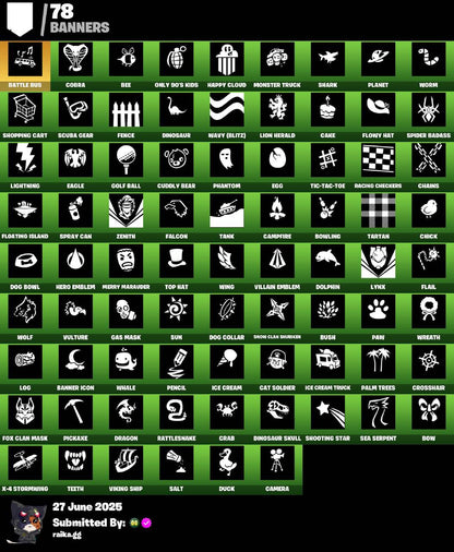 ⭐[PC/PSN/XBOX] 44 skins | Black Knight | Sparkle Specialist | The Reaper | Blue Squire | Royale Knight | Elite Agent | Mako | Take The L | Rogue Agent | Valor | 400 VB