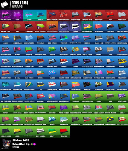⭐🎉𝙎𝙏𝘼𝘾𝙆𝙀𝘿 🎉⭐ 243 SKINS 🔥 Travis Scott 🔥 Astro Jack 🔥 Gold TNTina 🔥 Gold Midas 🔥 Gold Brutus 🔥 Gold Meowscles 🔥Game Knight | Shady Doggo 🔥 Unchained Ramirez 🔥 130 VB