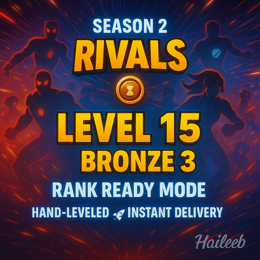 🕹️ Marvel Rivals ( SEASON 2 ) | 🎯 Level 15 | 🪙 Bronze 3 Placement | ⚡ Rank Ready Mode Unlocked | ✍️ Hand-Leveled | 🚀 Instant Delivery #iM28CT