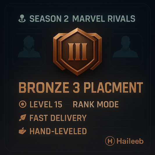 🦸 Marvel Rivals (Season 2 ) | 📈 Level 15 Progress | 🥉 Bronze III | ⚔️ Ranked Enabled | 🖐️ Manually Leveled | ⚡ Instant Access #wgNk6V