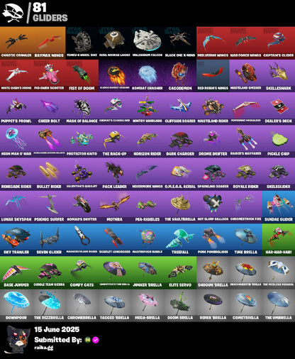 [PSN/PC/XBOX] 97 skins | Spectra Knight | Paradigm (Reality-659) | Rippley vs Sludge | Poe Dameron | Apprentice Evie | Captain Phasma | War Machine | 100 VB