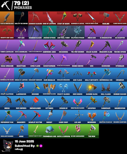 ?[PC/PSN/XBOX]? 94 skins | Torin | Spire Assassin | Sentinel | Zenith | Hybrid | Blackheart | Kymera | Calamity | Joey | Predator | Ruin | Rox | The Cube Queen | 50 VB