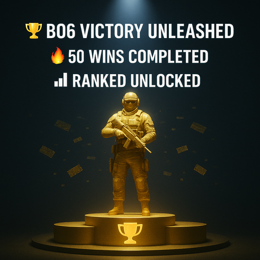 💥 POWERED-UP PACKAGE – 🌐 BO6 🌐 | ⚡ 50 Wins Finished | 🏅 50 Multiplayer Wins | 🔧 Rank Ready | 📝 Customizable Access | 🎮 Linkable 💻 Steam / Battle.net / PlayStation / Xbox #3A6u1O