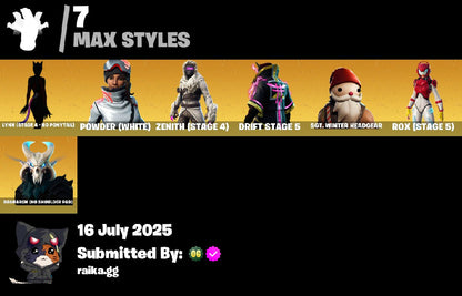 [PC/PSN/XBOX] 46 skins | Blue Striker | Rogue Agent | Power Chord | Drift | Zenith | Raven | Ragnarok | Rox | Sentinel | Lynx | Rippley vs Sludge | Snowfoot | 300 VB