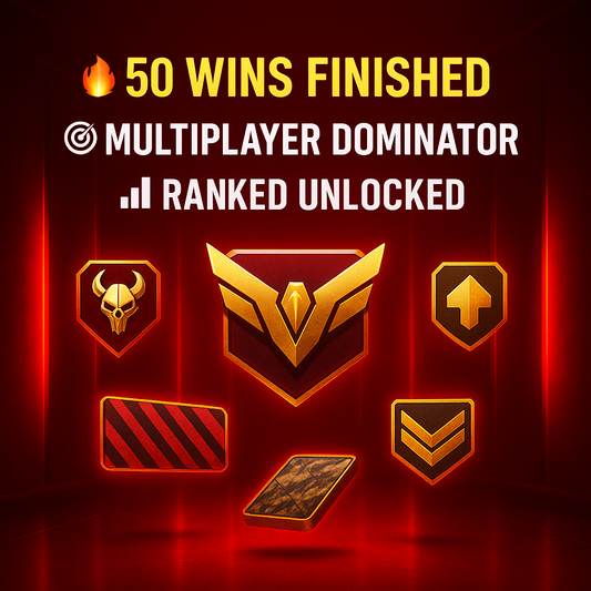 READY LINEUP – 🌐 BO6 🌐 | ⚡ 50 Wins Finished | 🏅 50 Multiplayer Wins | 🔧 Rank Ready | 📝 Customizable Access | 🎮 Linkable 💻 Steam / Battle.net / PlayStation / Xbox #jbMBac