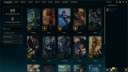 💝 Season 15 💝 NA 💝 IRON IV 0LP 💝 BE 49,000 💝 Champions 20 💝 5x Skin Shards 💝 0W/ 1L Placements 💝 North America 💝 Season 15 Split 3 Ready 💝 Handmade 💝 #VM17dU