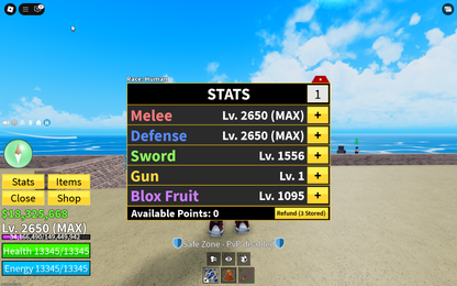 [Blox Fruits] | ⚡ Level 2650 | 🍈 Leopard (Unused) | 👊 Godhuman | 🍀 Random Luck (CDK + SOUL) | ✨ High Legendary Fruit Rate (90%) | ⚠️ Unverified | #D4N7K2Q