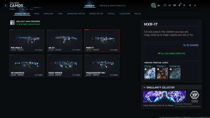 BO7 Singularity Camo Hand Unlock Service (Final MP Mastery) | Tempest, Arclight l 100% Safe