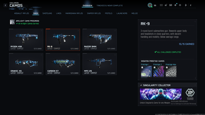 BO7 Singularity Camo Hand Unlock Service (Final MP Mastery) | Tempest, Arclight l 100% Safe