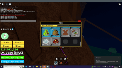 [Blox Fruits] | ⚡ Level 2650 | 🌌 Gravity (Unused) | 👊 Godhuman | 🍀 Random Luck (CDK + SOUL) | ⚠️ Unverified | #H8J3M6V