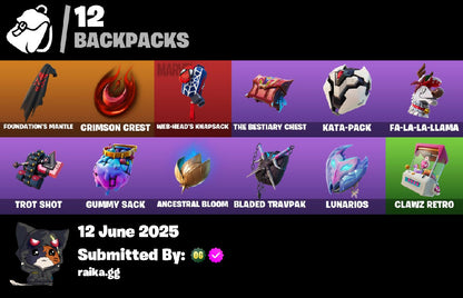 {!CHEAPEST!} 15 skins | Drift | Ronin | The Foundation | Spider-Man | Polar Peely | Huntress | Shanta | Tsuki 2.0 | Harlowe | Haven | Gumbo | Lt. John Llama | 100 VB