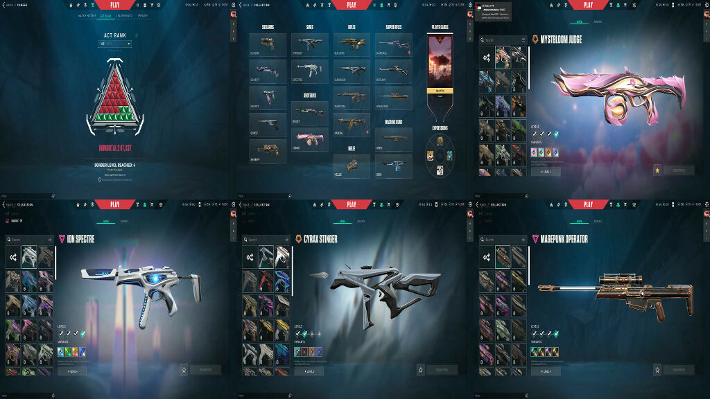 🥇 NA 🥇 41 Skins 🥇 Arcane Vandal 🥇 Arcane Gauntlets 🥇 CYRAX Vandal + Full Bundle 🥇 XERØFANG Vandal 🥇 Prime Phantom🥇Magepunk Operator 🥇 Mystbloom Judge🥇 Level 63 🥇 Ranked Ready 🥇 Smurf Account 🥇 Full access 🥇 IMMORTAL 2 Peak #pkGw6F