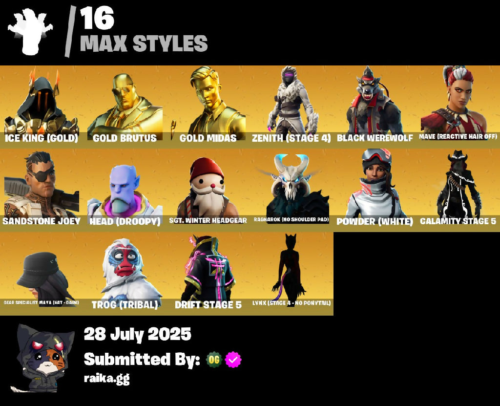 84 SKINS | GOLD MIDAS | GOLD BRUTUS | FNCS HOLOFLAIR | CANDY AXE | TAKE THE ELF |HOT MARAT | ORANGE JUSTICE | POINT IT OUT | VERVE