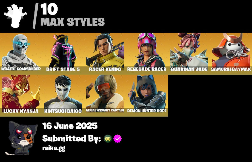 [PSN/XBL/PC] 44 skins | The Reaper | Blue Squire | Royale Knight | Elite Agent | Floss | Take The L | Renegade Raider | Raider's Revenge | Trailblazer | 100 VB