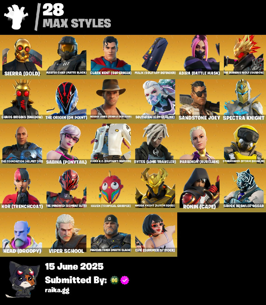 ?[PC/XBL/PSN]? 122 skins ? Master Chief (Matte Black) | Ryu | Eddie Brock | Chun-Li | Twyn | Snap | The Imagined | Oppressor | Spectra Knight | The Origin | 1550 VB