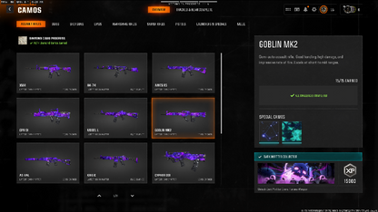 ✳️ Cheapest ✳️ BO6 / Warzone ✳️ 33x Dark Matter Camo on META GUNS ✳️ 33x ( Dark Spine , Diamond , Gold ) ✳️ 495 Camos ✳️ Ranked Ready ✳️ Level 55 ✳️ 50 Wins ✳️ Steam , Battle Net , PSN , XBOX #R4gOwB