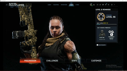 BO7 I Level 55 I 2 Guns Maxed I 2 Shattered Gold Camos I 26 Camos Unlock I Ranked Ready I Handmade I Linkable: Steam • Battle.net • PSN • Xbox