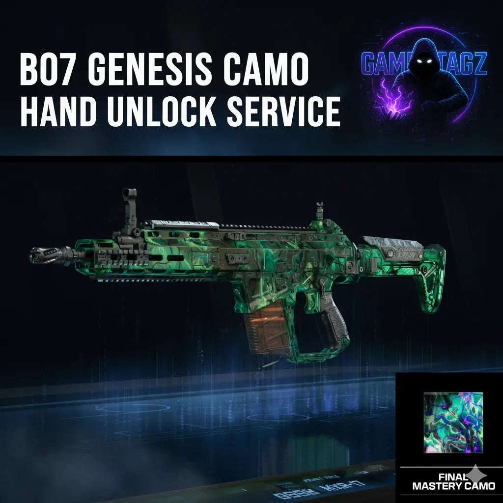 BO7 Genesis Camo Hand Unlock Service