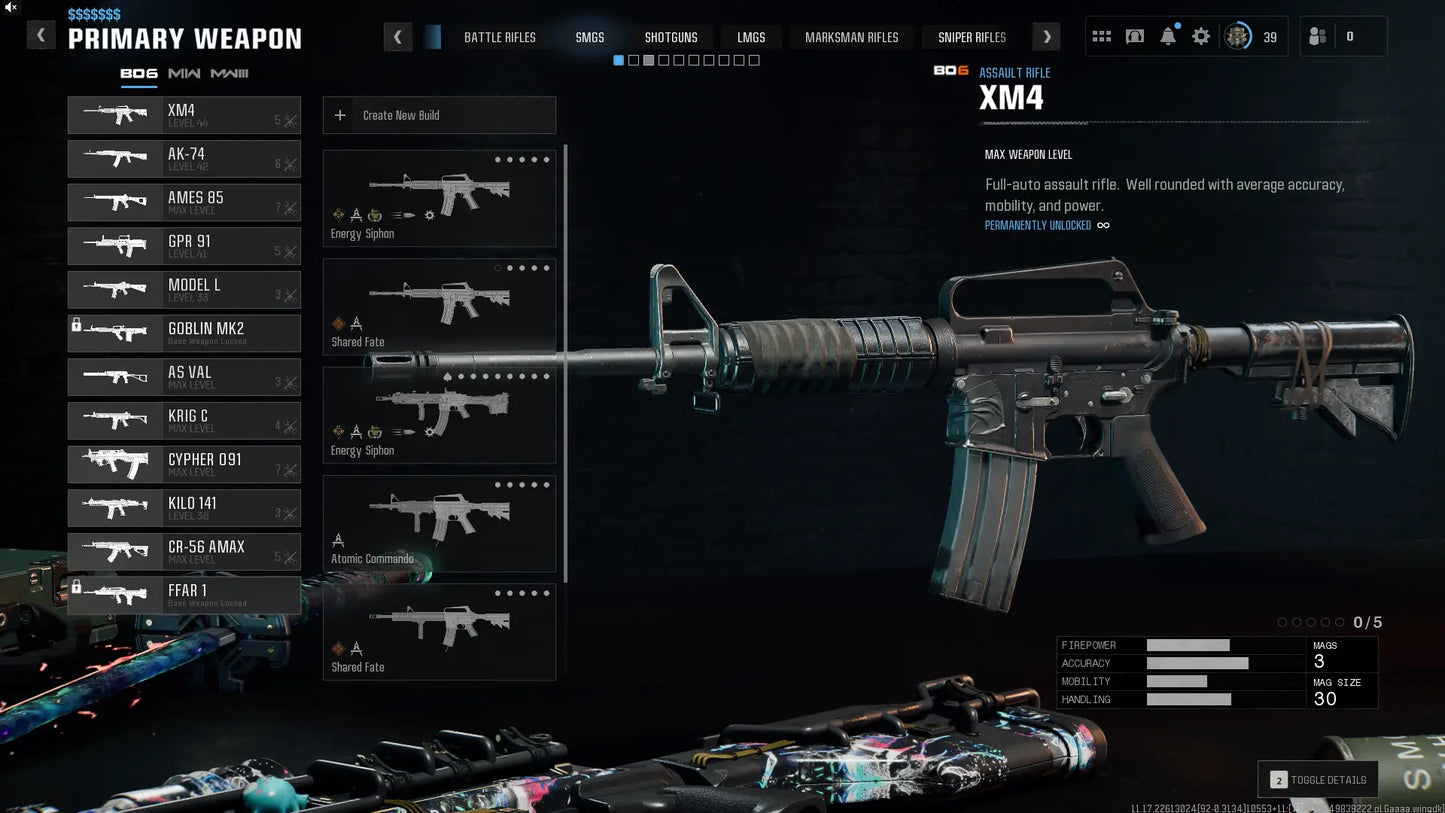 💎 BO6 💥 22 PREMIUM BUNDLES UNLOCKED | 🧠 PRESTIGE COMPLETED 🌀 33x NEBULA • 18x ABYSS | 🔫 30 SWEAT META GUNS MAXED 🏆 50+ RANKED VICTORIES | ⚡ WZ4 QUICK LAUNCH SETUP 🌐 LINKED FOR: STEAM 💻 • BNET 🛠️ • PSN 🎮 • XBOX 🅧 #d2hap5 PSN 🎮 • XBOX 🅧