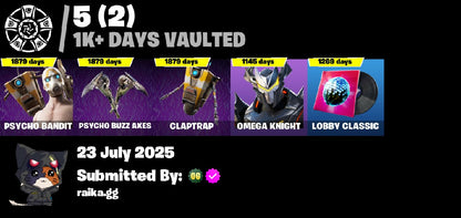 [PC/XBOX/NINTENDO] 29 skins | OG STW | Blue Team Leader | Rogue Agent | Prodigy | Blue Striker | Valor | The Visitor | Carbide | Omega | The Imagined | Drift