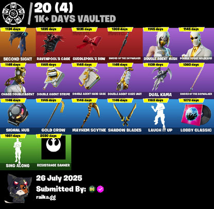 ? 66 skins | Gold TNTina | Gold Meowscles | Gold Brutus | Gold Midas | Eternal Knight | Gear Specialist Maya