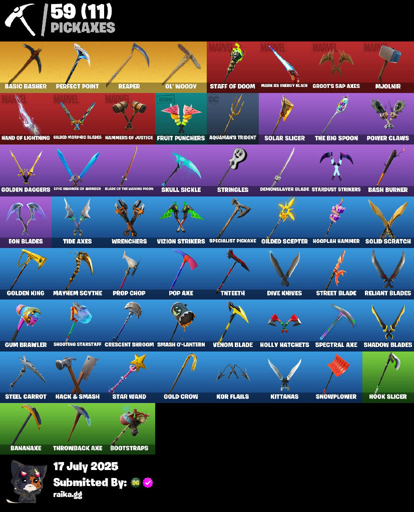 ?[PSN/XBL/PC]? 61 skins | Neo Versa | Astro Jack | Gold Brutus | Gold Midas | Fade | Eternal Knight | Galaxy Scout | Gear Specialist Maya | Oblivion | 390 VB