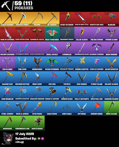 ?[PSN/XBL/PC]? 61 skins | Neo Versa | Astro Jack | Gold Brutus | Gold Midas | Fade | Eternal Knight | Galaxy Scout | Gear Specialist Maya | Oblivion | 390 VB