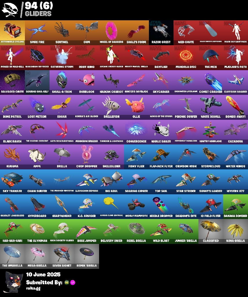 [PC/PSN/XBOX] 156 skins | Travis Scott | Gold Brutus | Gold Midas | Wild Card | Oro | Menace | Raz | Gear Specialist Maya | The Imagined | Eternal Knight | 210 VB