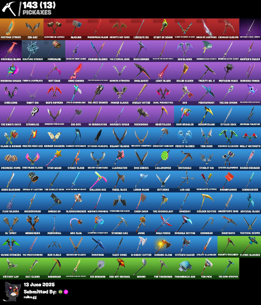 [PC/XBL/NINTENDO] 180 skins | Elite Agent | Take The L | Unchained Ramirez | Rogue Agent | Strong Guard | Renzo the Destroyer | Torin | Carbide | Dire | 500 VB