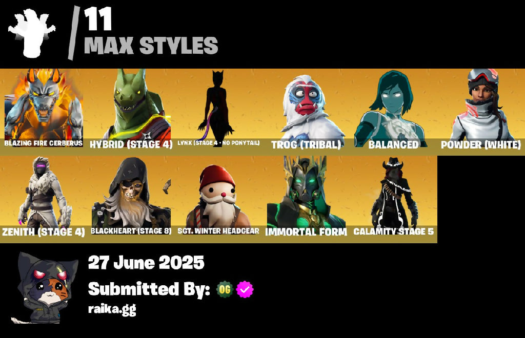 [PC/XBOX/PSN] 36 skins | Blue Striker | Point Patroller | Carbon Commando | Carbide | Blackheart | Hades | Hybrid | Lynx | Calamity | Zenith | Zeus | 100 VB