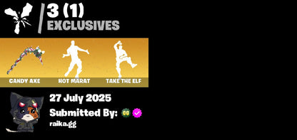 ? 89 skins ? Candy Axe | Hot Marat | Take The Elf | Spectra Knight | Eternal Knight | Blackheart | Renzo the Destroyer | Omegarok | Fade | Ronin | 450 VB