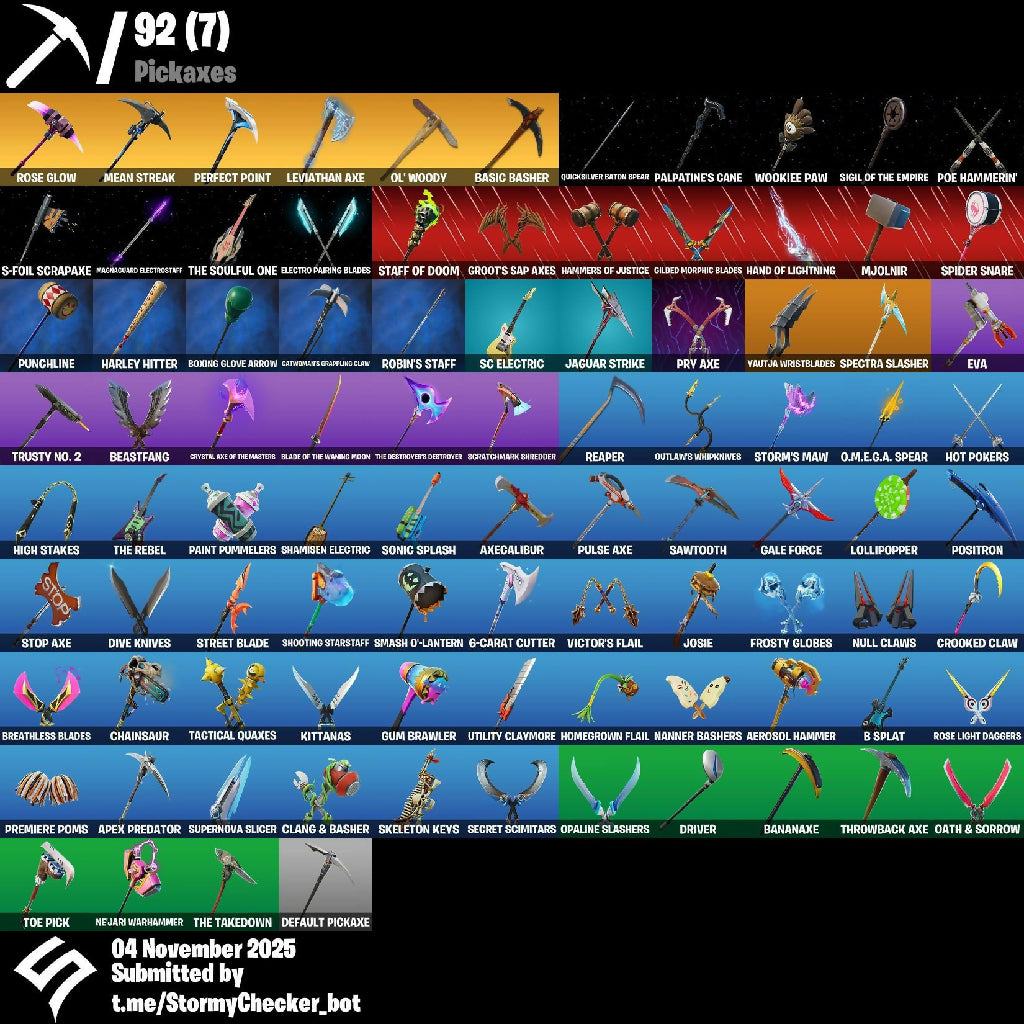 [XBOX/PC/SWITCH] ? 70 SKINS ? OG STW ? The Reaper ? Blue Squire ? Royale Knight ? Elite Agent ? FLOSS ? Leviathan Axe ? Mako ? Take The L ? Cloud Striker ? Rogue Agent ?300VB