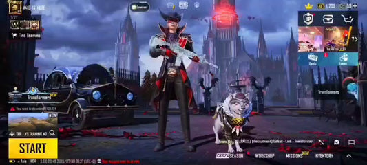 M416 Glacier Level 6  l M416 The Fool Level 5  l 2X MYTHIC SPORTS CAR l MYTHIC FASHION (108/300) l CONQUEROR 9X l X-Suit Anukhra l X-Suit Pharaoh l
