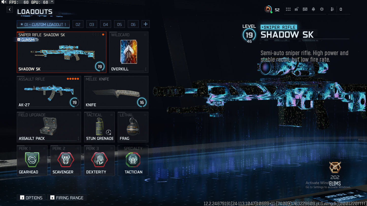 BO7 Singularity Camo Hand Unlock Service (Final MP Mastery) | Tempest, Arclight l 100% Safe