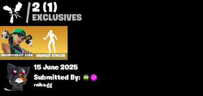 24 skins | Championship Aura | Mizuki | Renzo the Destroyer | Black Widow (Snow Suit) | Santa Dogg | Thunder | Imani | Captain Hypatia | 200 VB