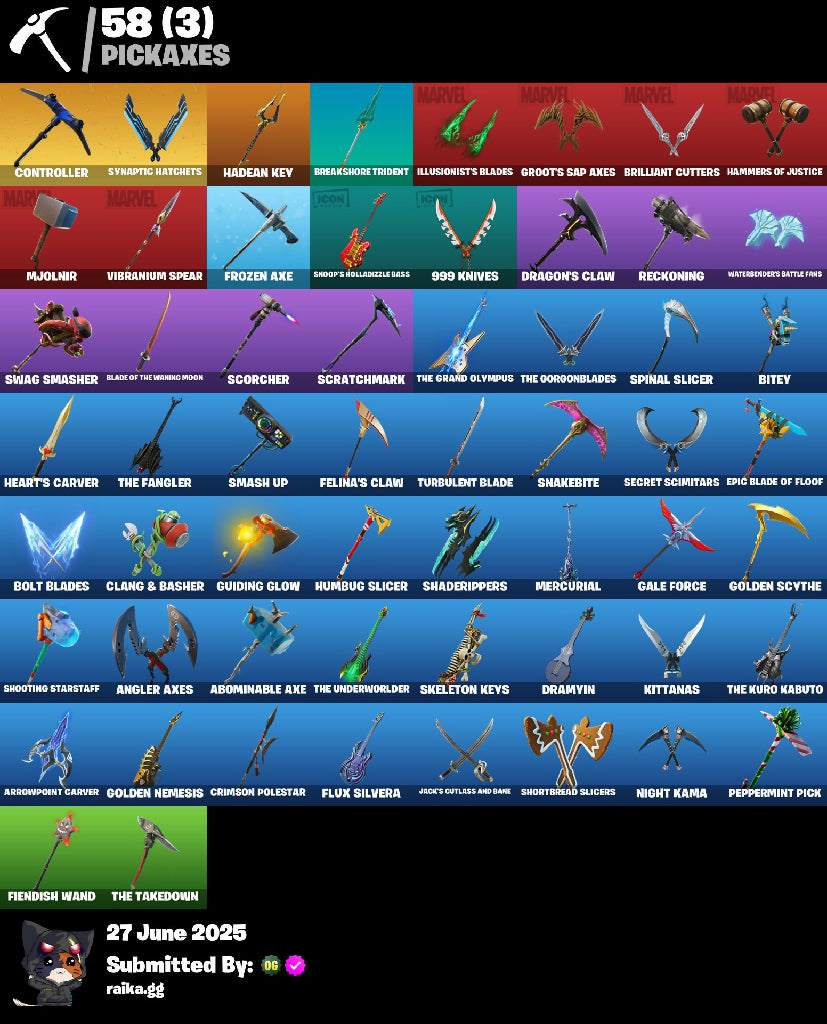 [PC/XBOX/PSN] 36 skins | Blue Striker | Point Patroller | Carbon Commando | Carbide | Blackheart | Hades | Hybrid | Lynx | Calamity | Zenith | Zeus | 100 VB