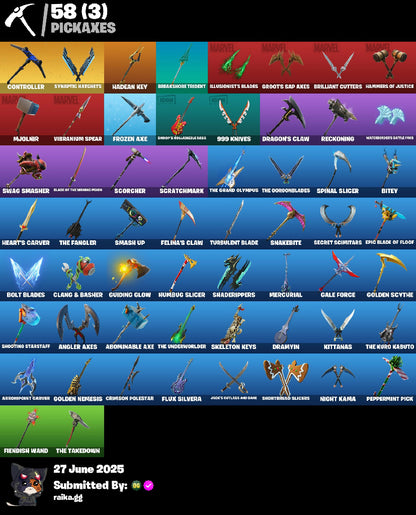 [PC/XBOX/PSN] 36 skins | Blue Striker | Point Patroller | Carbon Commando | Carbide | Blackheart | Hades | Hybrid | Lynx | Calamity | Zenith | Zeus | 100 VB