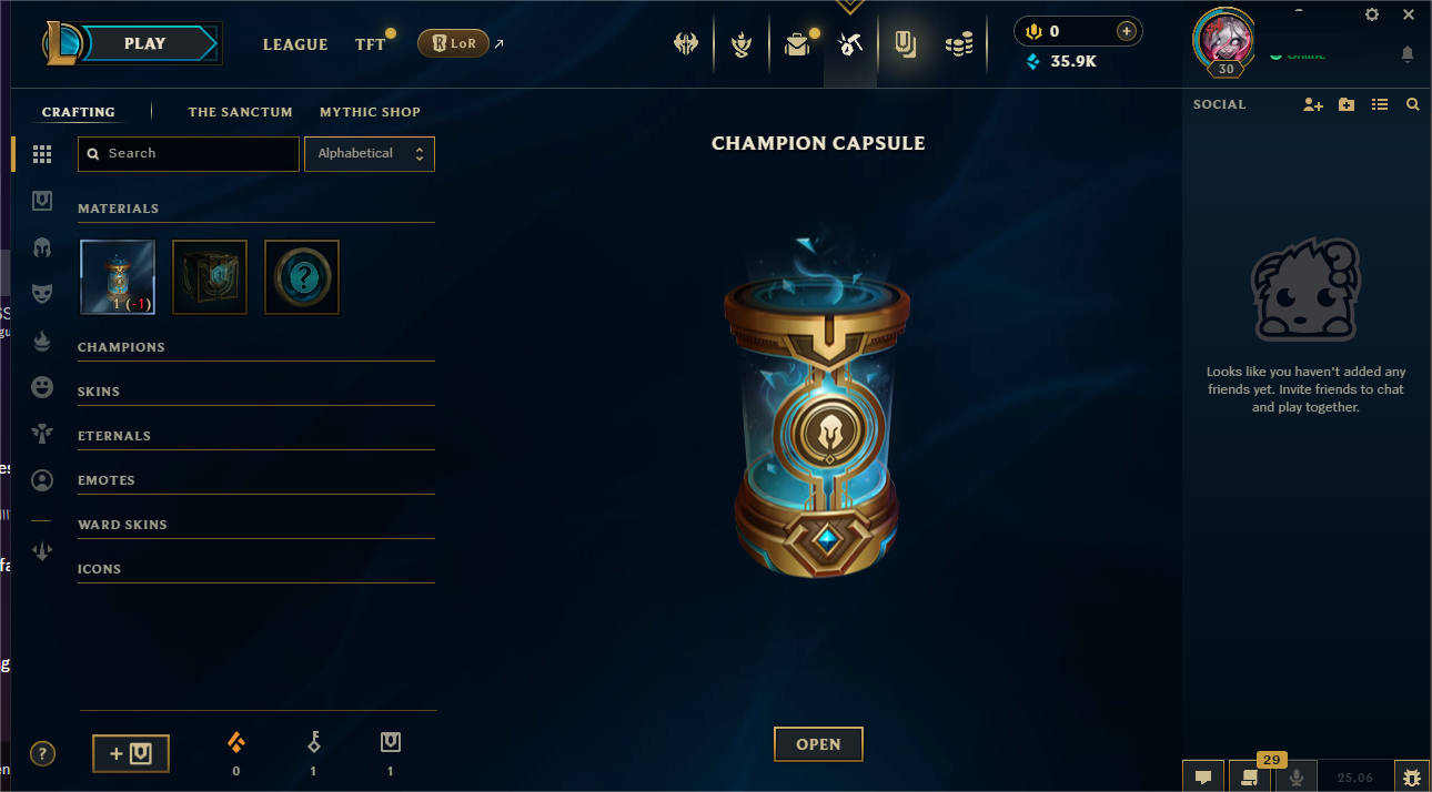 🥨 Iron IV 0% WR [ EUW ] 💲 20 Champion 💲 30 Level 💲 35k BE 💲 Full Access 💲 Unverified Mail 💲 Instant Delivery