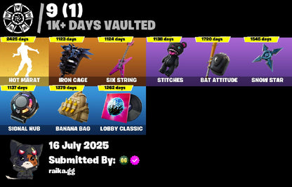 [PC/PSN/XBOX] 46 skins | Blue Striker | Rogue Agent | Power Chord | Drift | Zenith | Raven | Ragnarok | Rox | Sentinel | Lynx | Rippley vs Sludge | Snowfoot | 300 VB